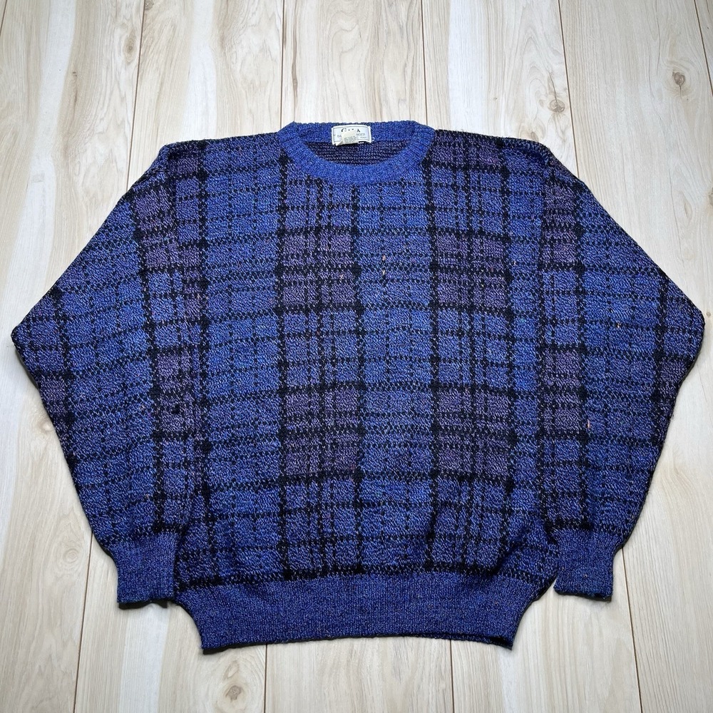 GALA by Daniele Vignozzi Wool Alpaca Blend Mens Sz Medium Vintage Knit Sweater